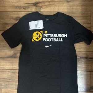 Nike Black and Yellow Pittsburgh Football Tee